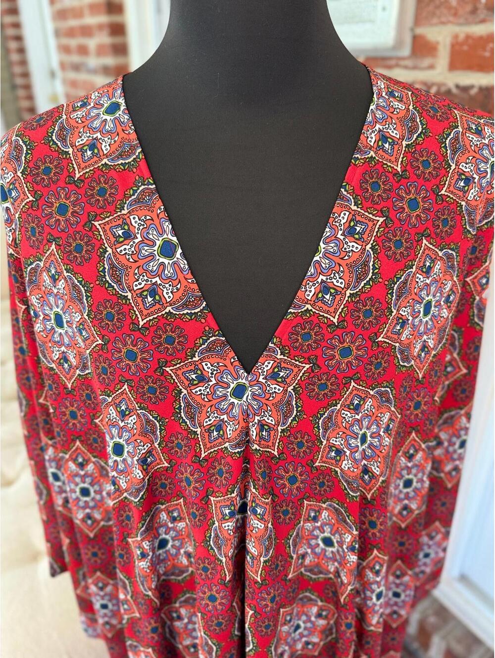 Radiant Red Kaftan